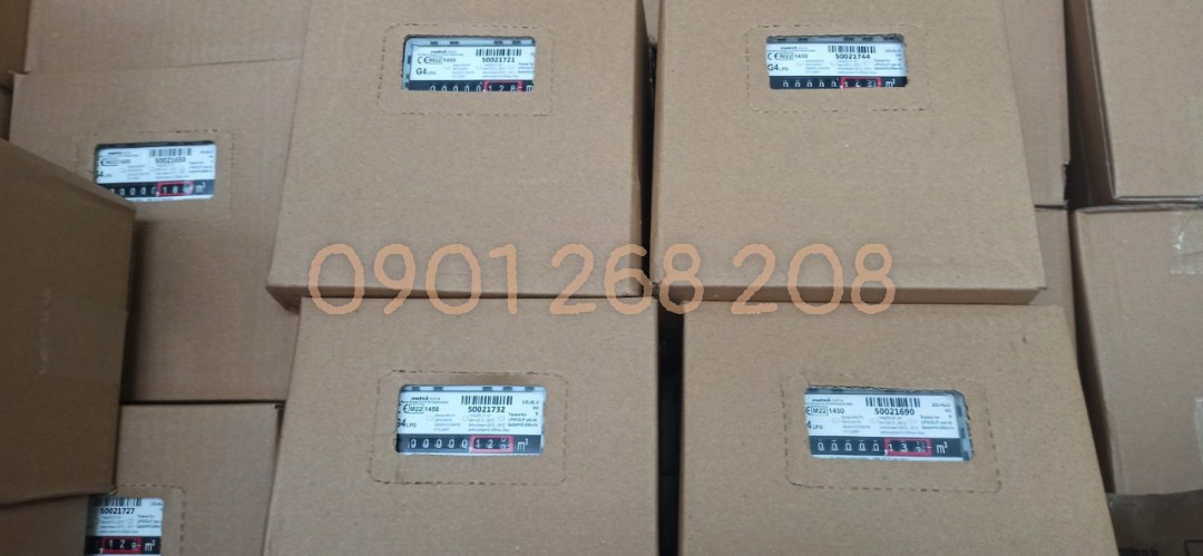 Đồng hồ đo lưu lượng gas G4 2bar Metrix
